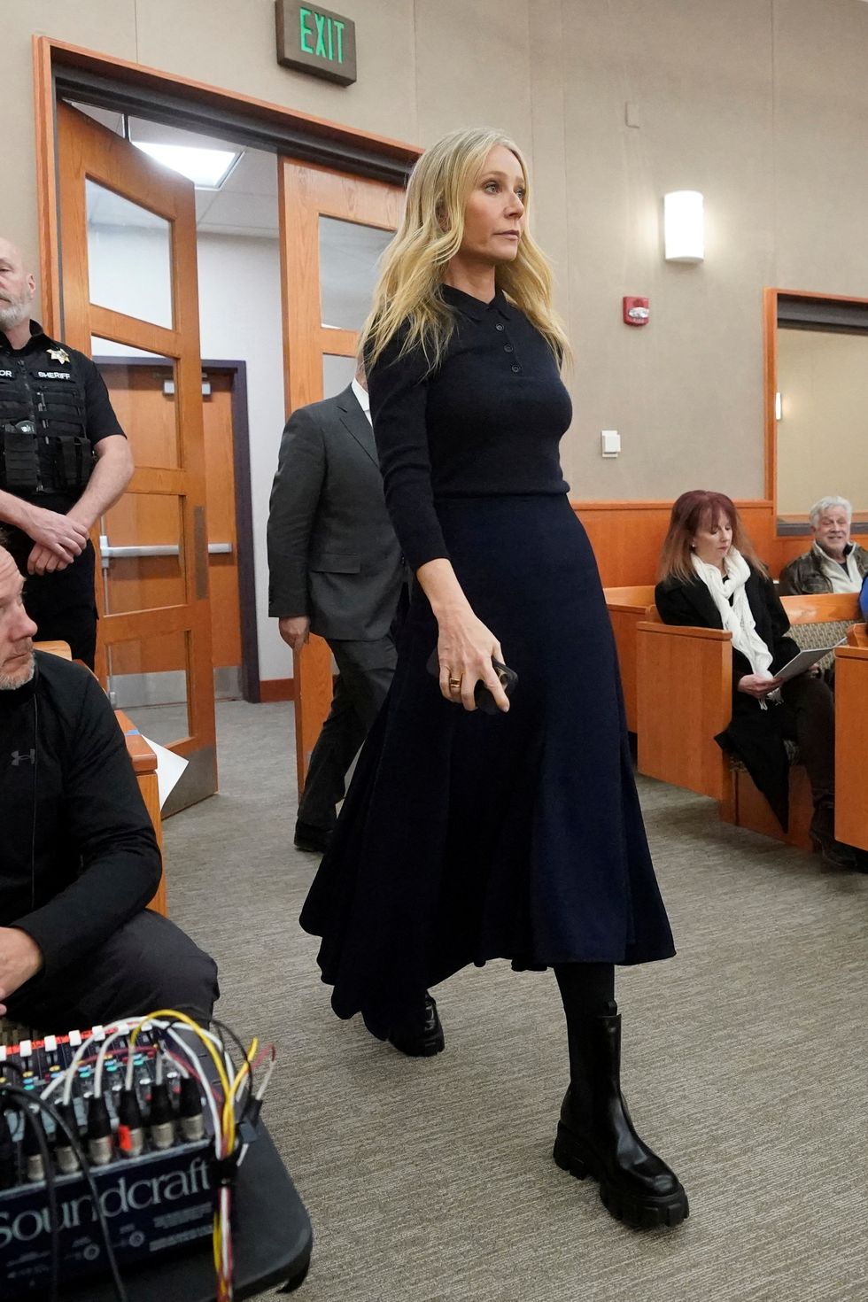 gwyneth paltrow enters the courtroom for her ski crash trial, in park city, utah, us march 24, 2023 rick bowmerpool via reuters