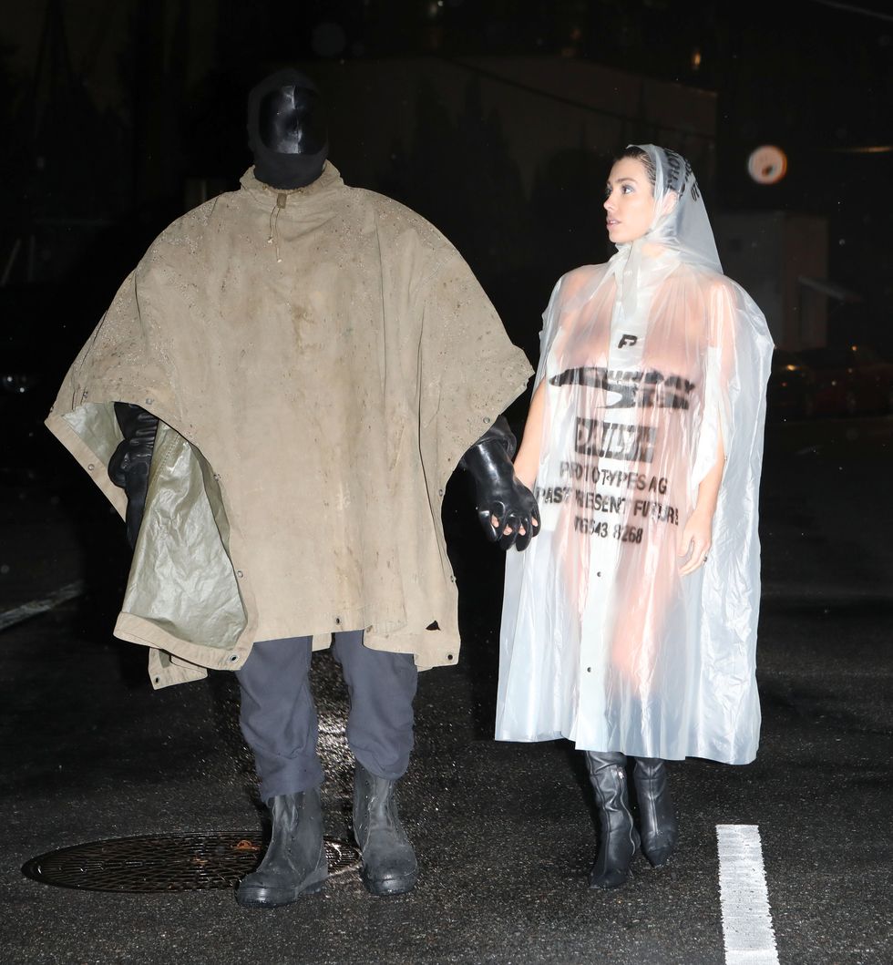 monday, february 5, 2024 kanye west and his wife, bianca censori, turned heads as they arrived at a friend's house in north hollywood, making an extremely bold, contrastic fashion statement while kanye maintained an air of mystery in an all black ensemble and a mask, bianca opted to go seemingly nude under a sheer raincoat, baring all for the cameras to see the couple's entrance to the gathering also included the presence of kanye's close friend, nick cannon rolx17onlinecom
