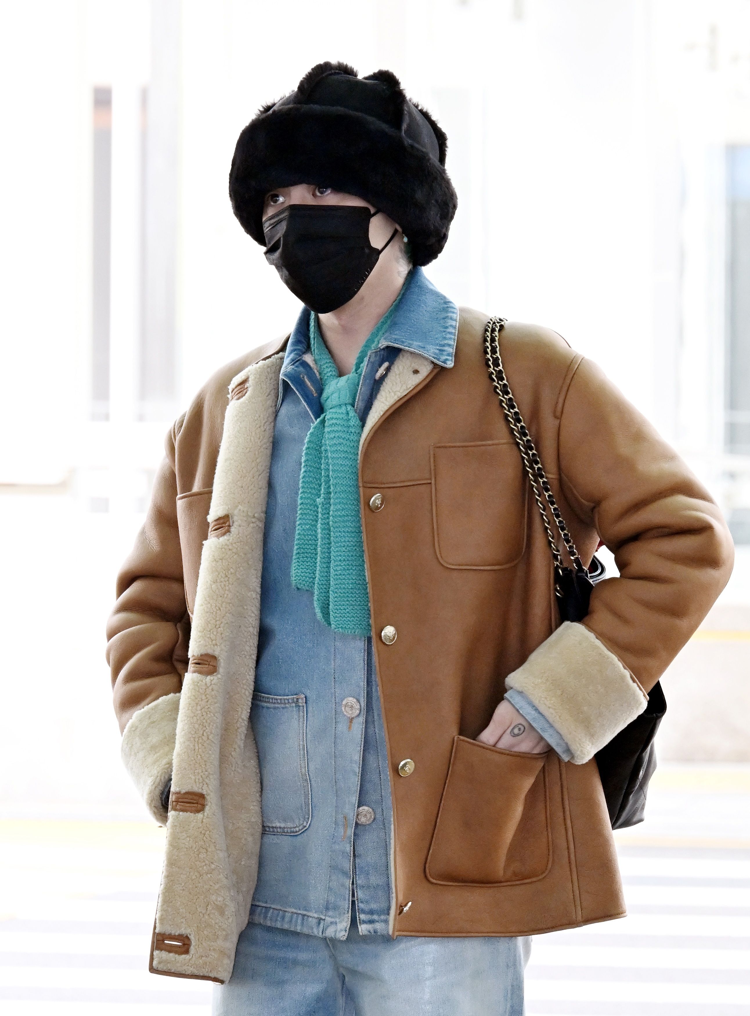 【POESIE DAME】★G-DRAGON 着用★FUR TOQUE HAT IN SUEDE POESIE DAME】☆G-DRAGON 着用☆FUR TOQUE HAT IN SUEDE (POESIE
