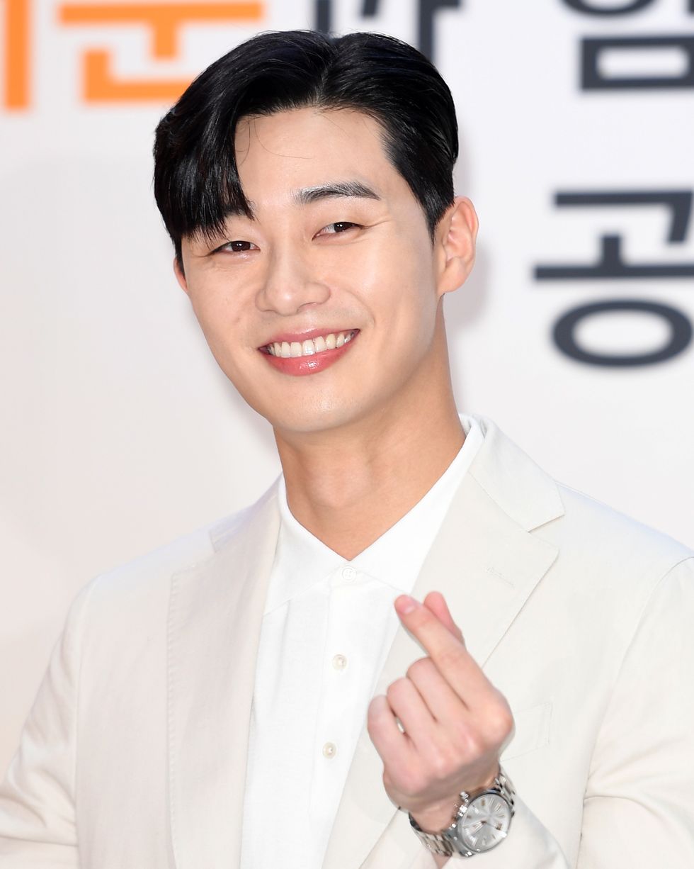 park seo joon attends a gong cha fan signing event at ifc mall on may 9th in seoul, south korea photoosen