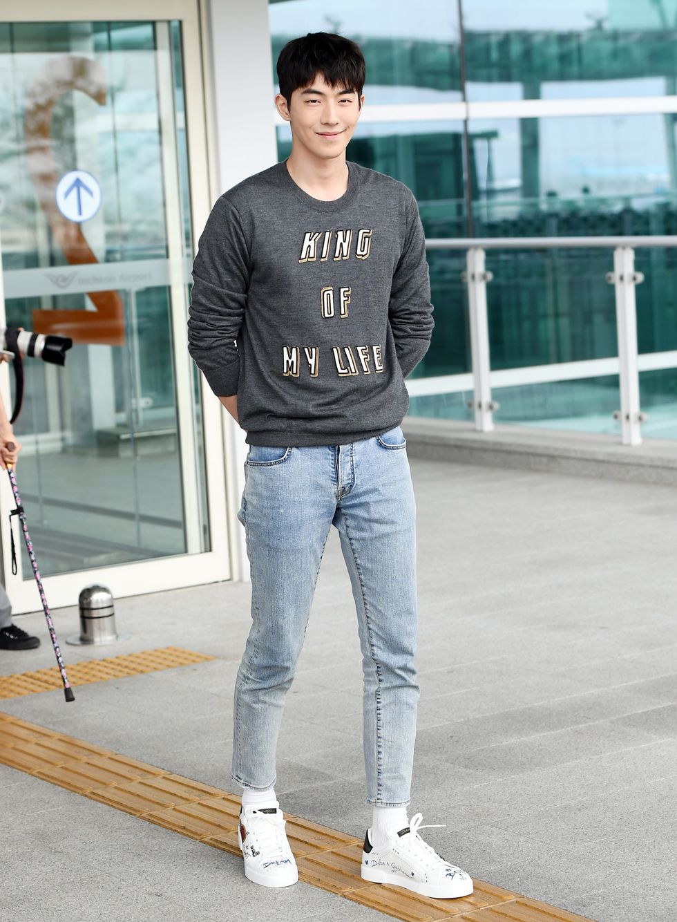 un 13, 2018  nam joo hyuk pictures after he arrived at incheon international airport on june 13th in incheon, south korea photoosen