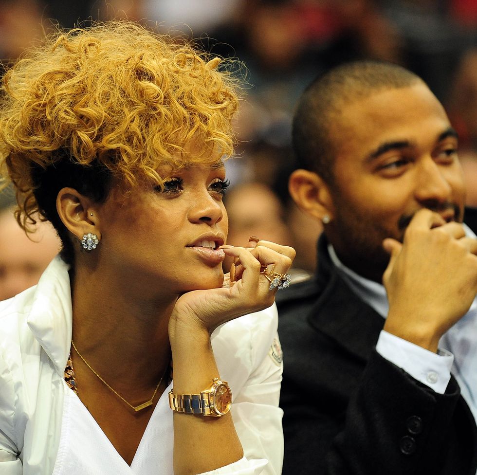 rihanna and new boyfriend matt kemp of the los angeles dodgers attend the cleveland cavaliers at los angeles clippers game the pair just returned from a mexican vacation and kemp signed a two year extension to remain with the dodgersppictured rihanna and matt kemppbref spl132467 160110 bbrpicture by london ent splash newsbrppbsplash news and picturesbbrlos angeles 310 821 2666brnew york 212 619 2666brlondon 870 934 2666brphotodesksplashnewscombrp