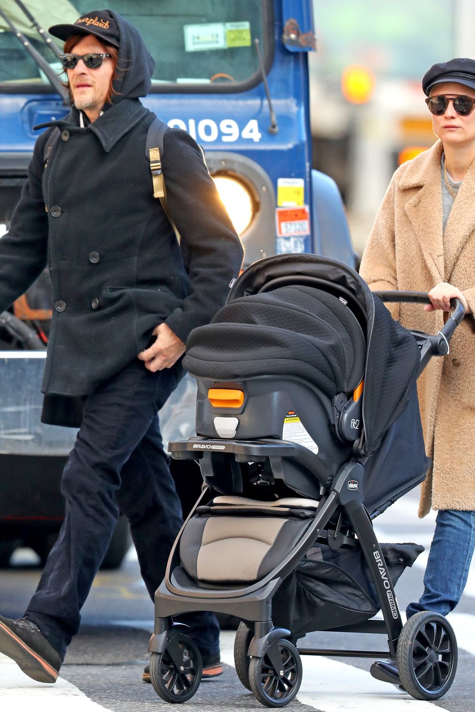 Diane Kruger and Norman Reedus Are Spotted Out Walking With Their Baby For The First Time in New York City