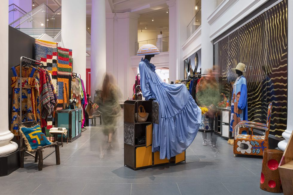 installation view, ‘africa fashion’ brooklyn museum, june 23–october 22, 2023 photo danny perez