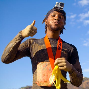 een banaan kan prima fungeren als sportvoeding tijdens de marathon