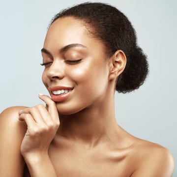 African American skincare models. Beauty spa treatment concept African American skincare models. Beauty spa treatment concept