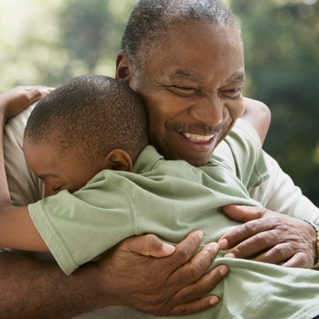 Unique Grandpa Names grandfather and grandson hugging