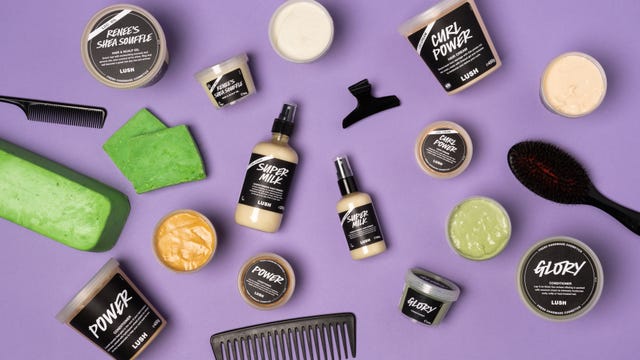 lush afro hair care line