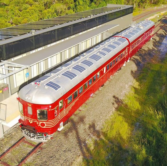 solar powered train
