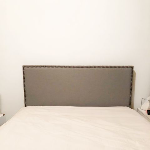 Full Size Headboard Fit A Queen Bed, How To Attach Frame Headboard