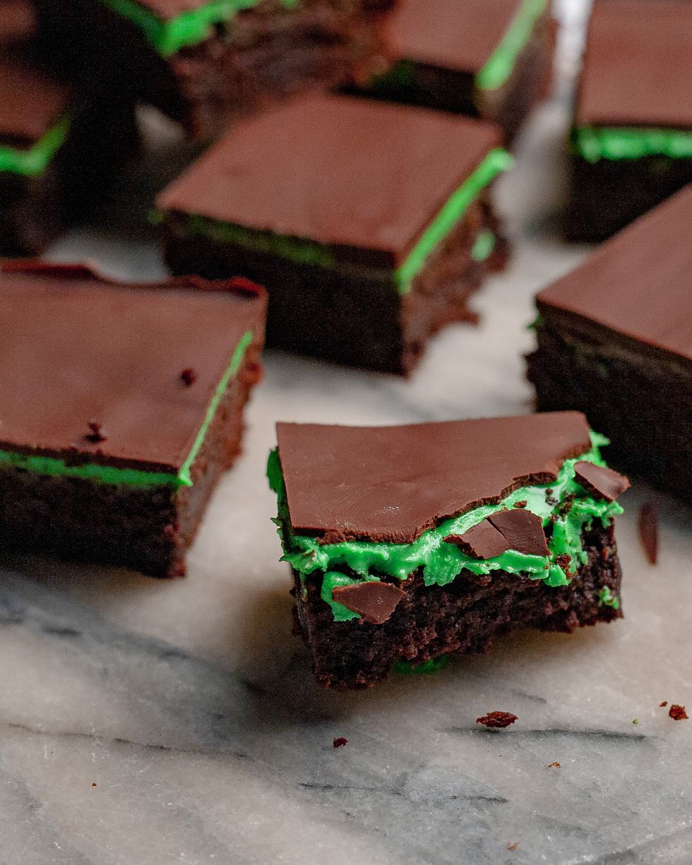 best brownie recipes after eight brownies best irish recipes for st patrick's day