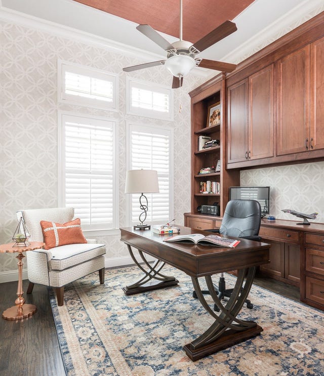 6 Designer-Approved Tips For A Home Office Layout That's More WFH-Friendly