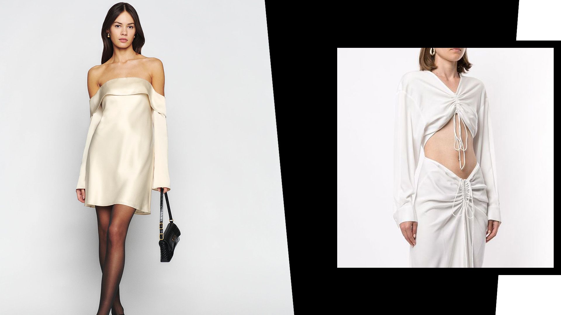 Buy Label Swish After Party Edit Black Lines Embellished Midi Dress online