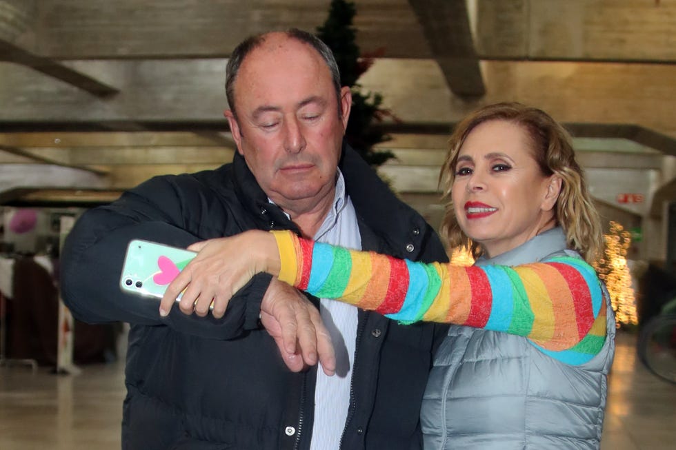 Ágatha Ruiz de la Prada y Luis Miguel Rodríguez