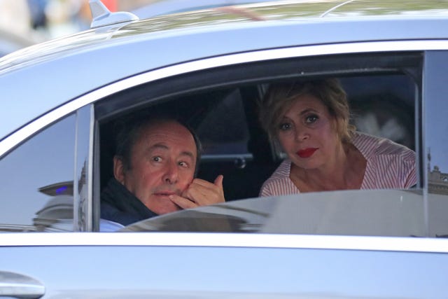 Ágatha Ruiz de la Prada y Luis Miguel Rodríguez