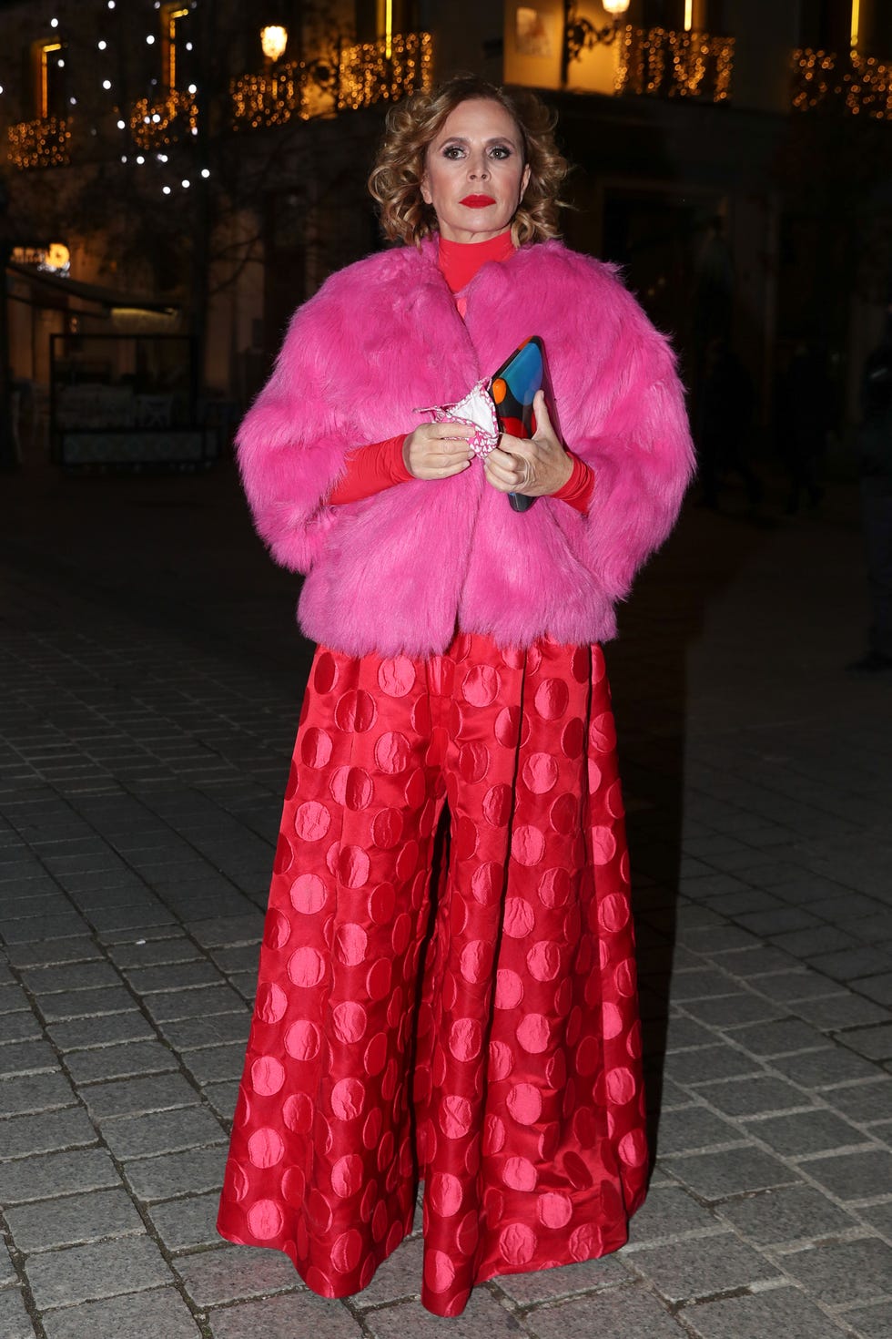 todos los looks de la fiesta möet en madrid, con el primer posado de victoria federica y su novio