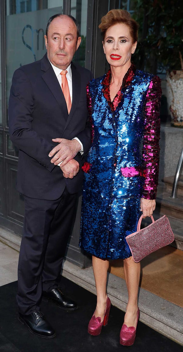 Ágatha Ruiz de la Prada y Luis Miguel Rodríguez, 'El Chatarrero'