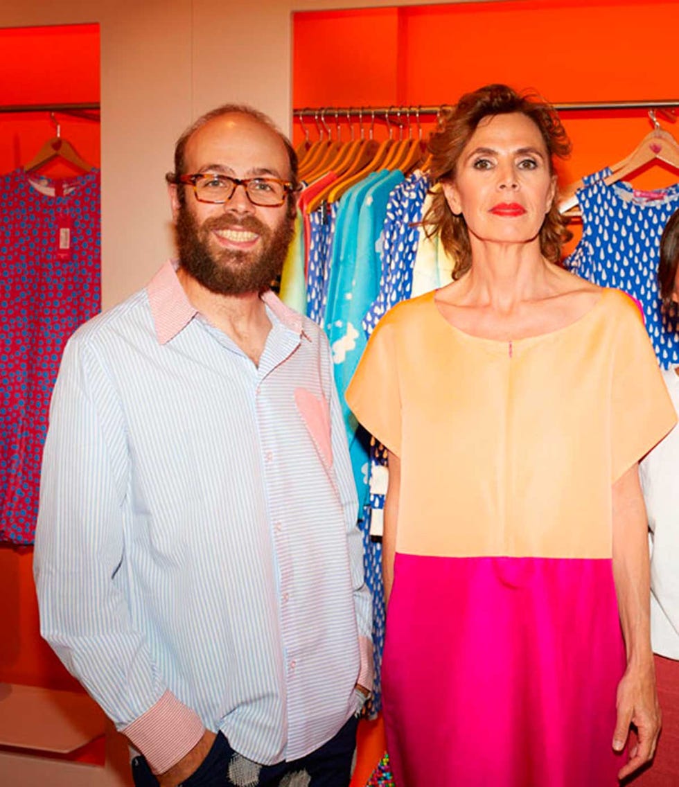 agatha ruiz de la prada con su hijo tristan