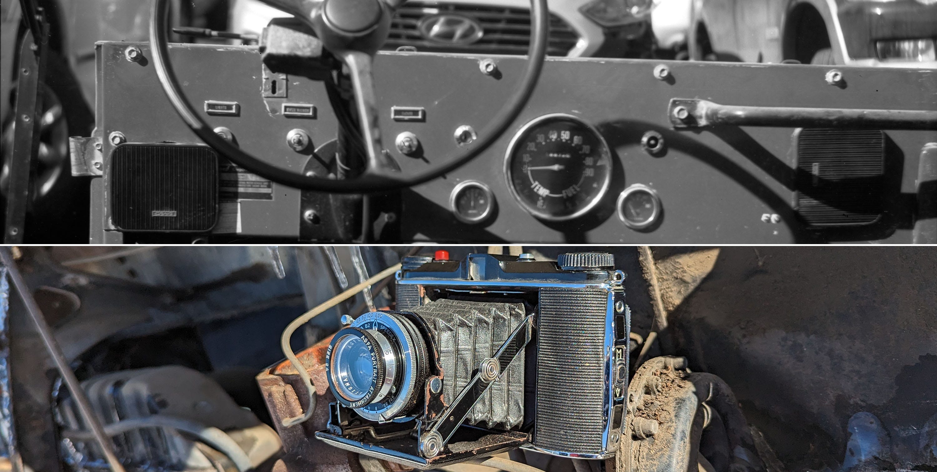 Documenting the Car Graveyards of the American West with a 1940 Film Camera