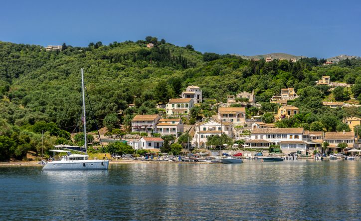 Agios Stefanos on the island of Corfu