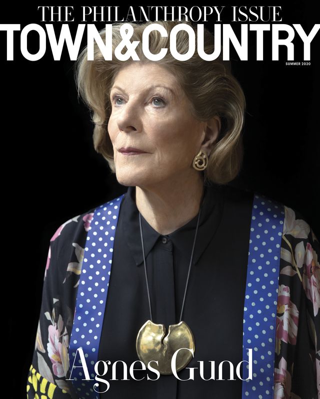 agnes gund town  country cover 2020