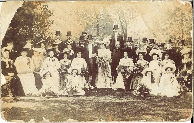 rose ayling ellis' great great great grandmother agnes on her wedding day to thomas harris, who do you think you are