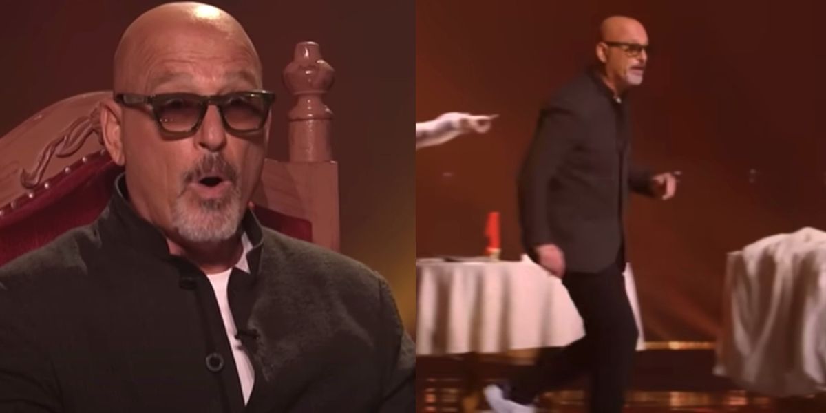 Watch Howie Mandel Run Off The Stage “Terrified” After "Stab" During 'AGT: All Stars' Act
