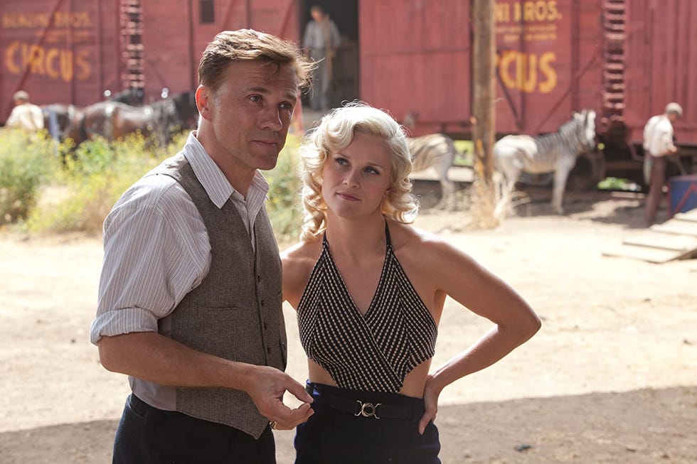 'agua para elefantes' 2011, con reese witherspoon y christoph waltz