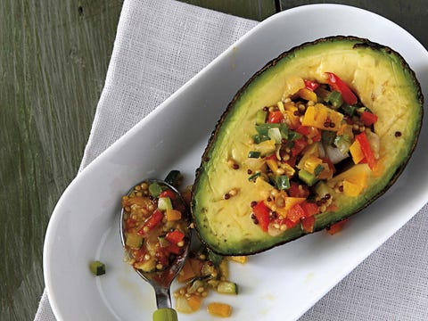 Aguacate con semillas de mostaza aguacate con semillas de mostaza
