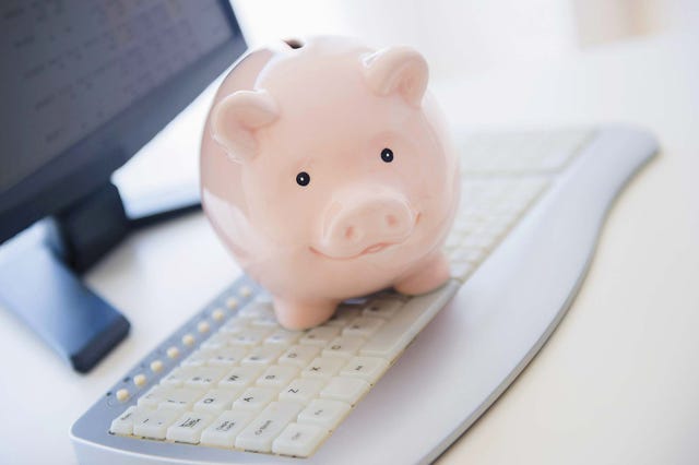 Ahorrar en Internet: Hucha cerdito