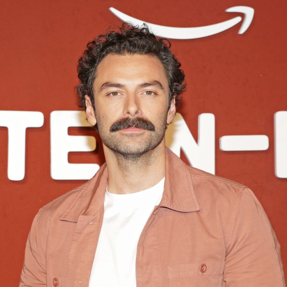 actor aidan turner attends a special screening of new prime video drama fifteen love in london
