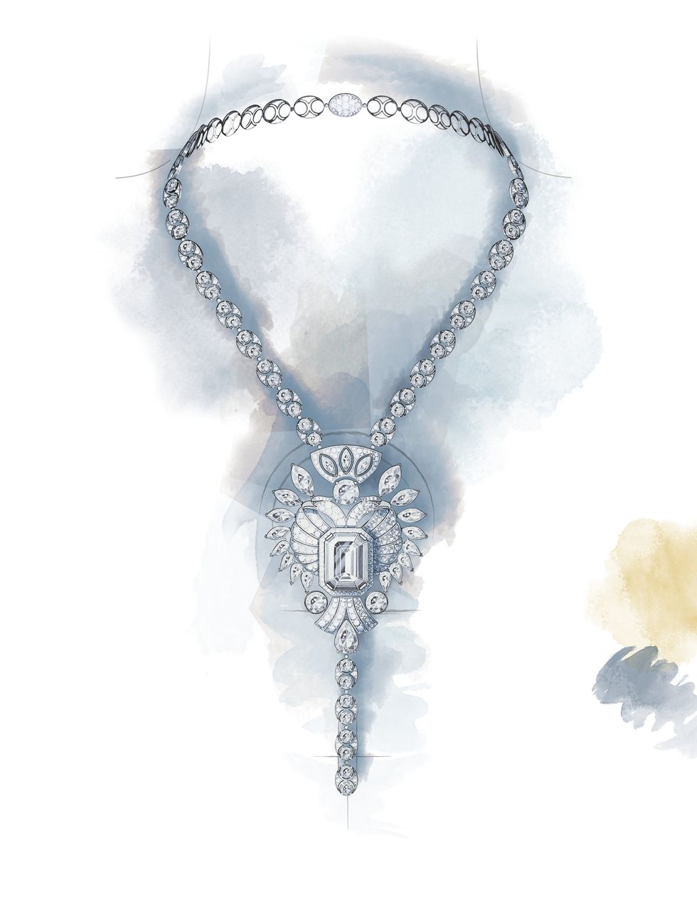 Chanel 2019 高級珠寶Le Paris Russe de Chanel系列 Aigle Cambon項鍊
