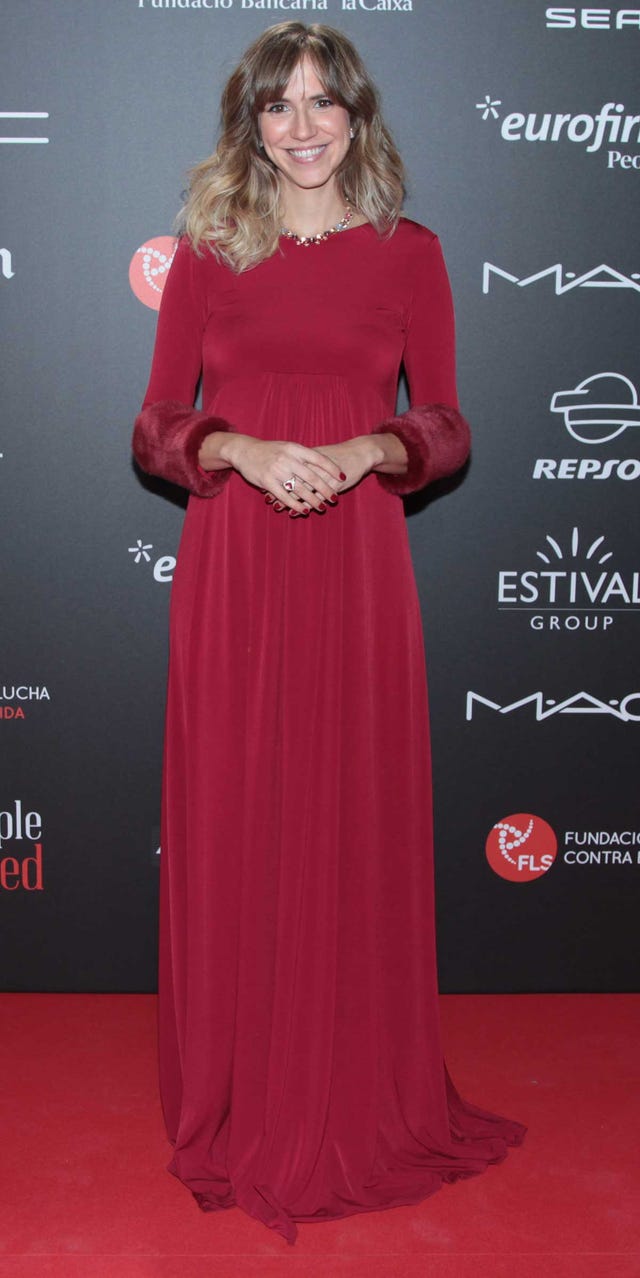 Aina Clotet, embarazada, en la gala contra el sida 'People in Red 2018'
