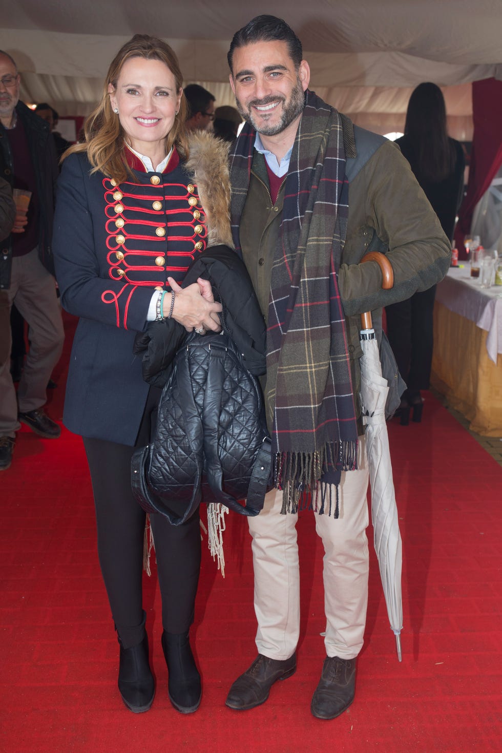 Ainhoa Arteta y Matías Urrea.