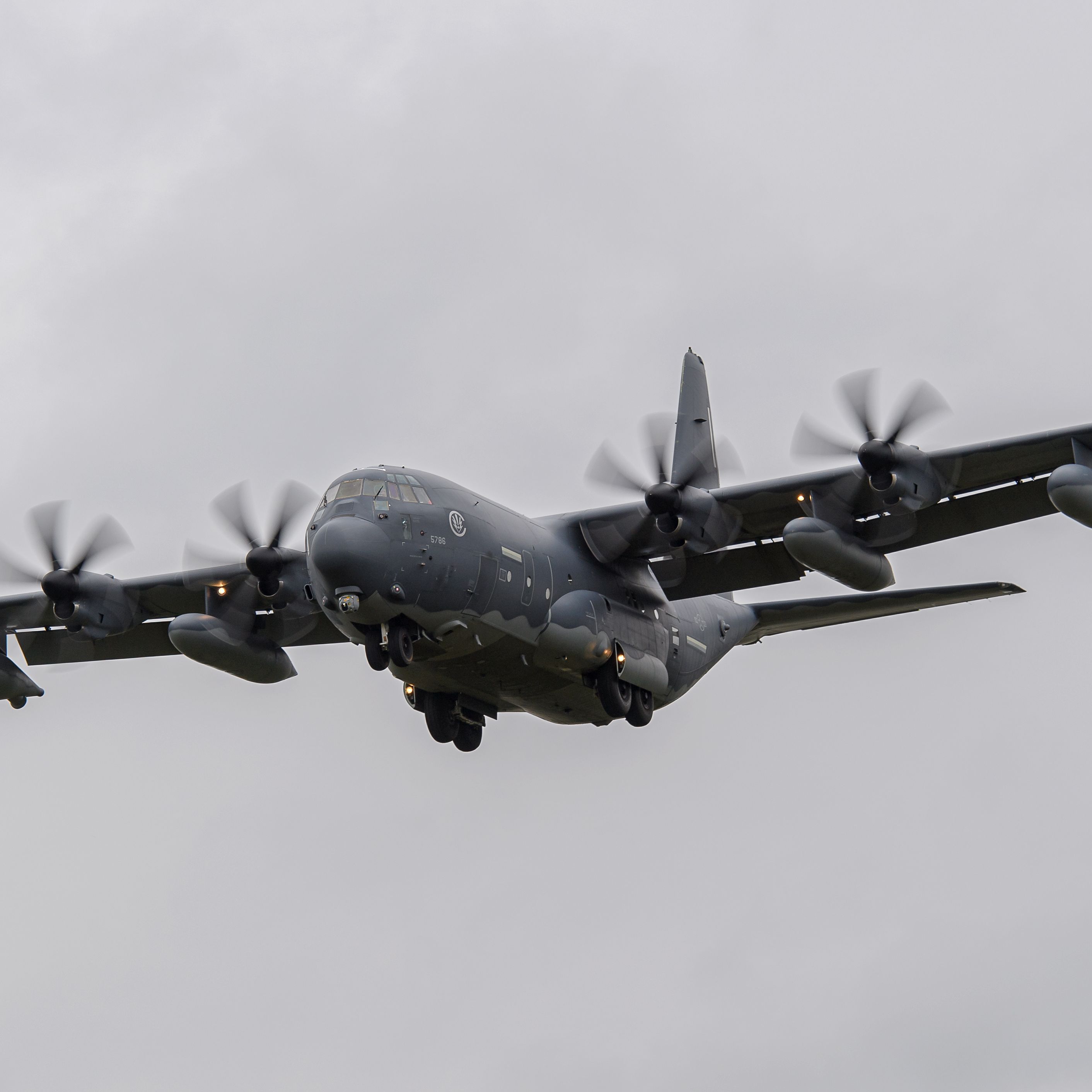 How the Air Force Turned a C-130 Cargo Plane Into a Missile-Slinging Bomber