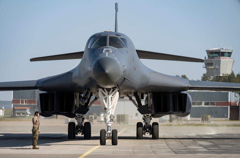 The Air Force Just Lost One of Its Huge B-1 Bombers in an Accident