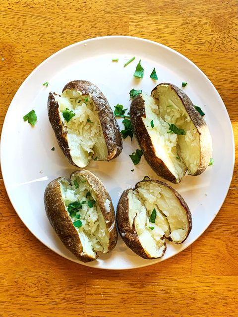 air fried baked potato