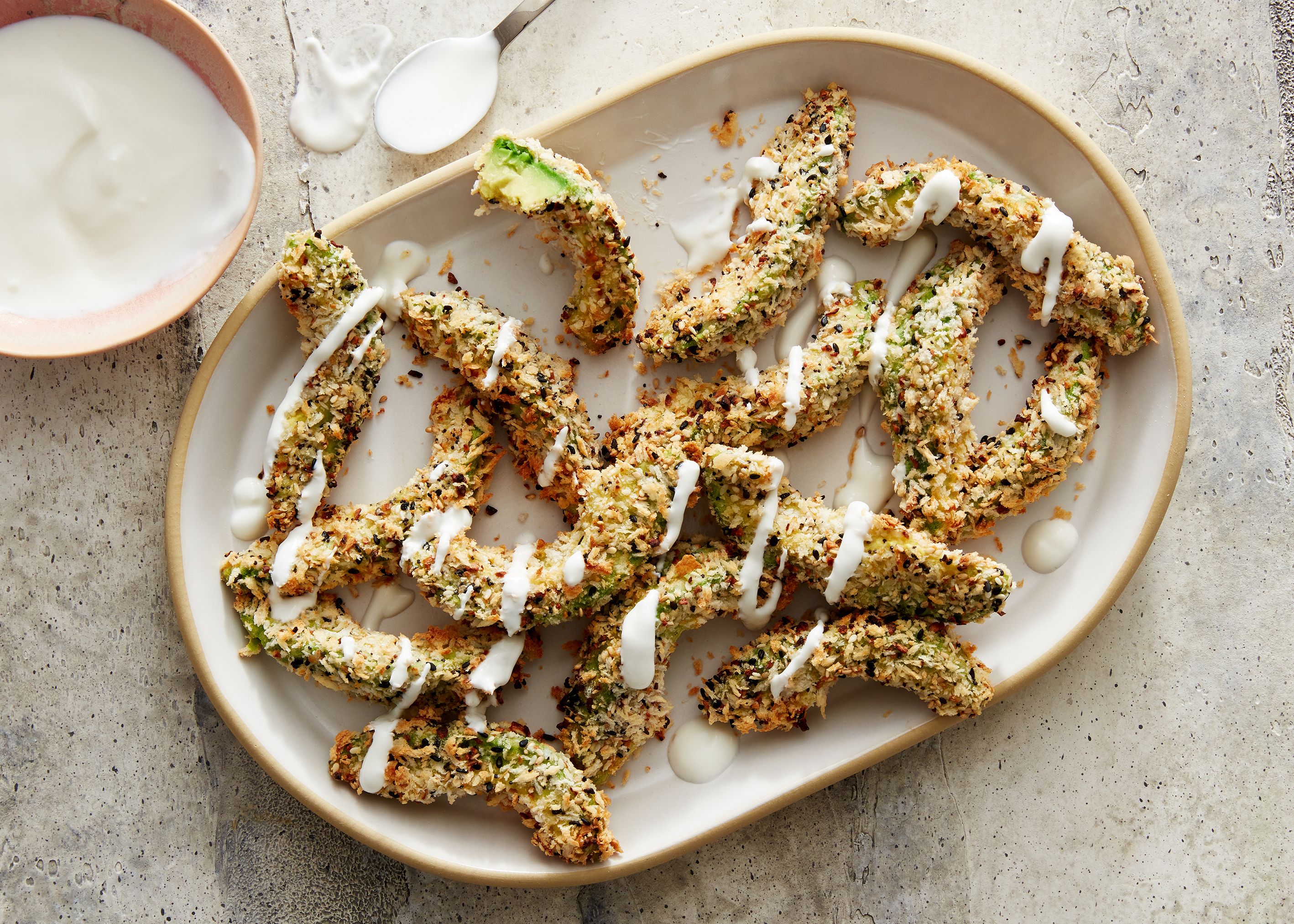 Avocado Fries {Air Fryer + Oven Baked} - FeelGoodFoodie