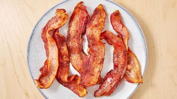 crispy bacon made in the air fryer