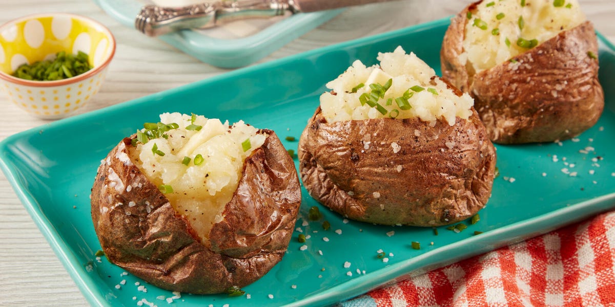 Air Fryer Baked Potato Recipe - How to Bake a Potato in the Air Fryer