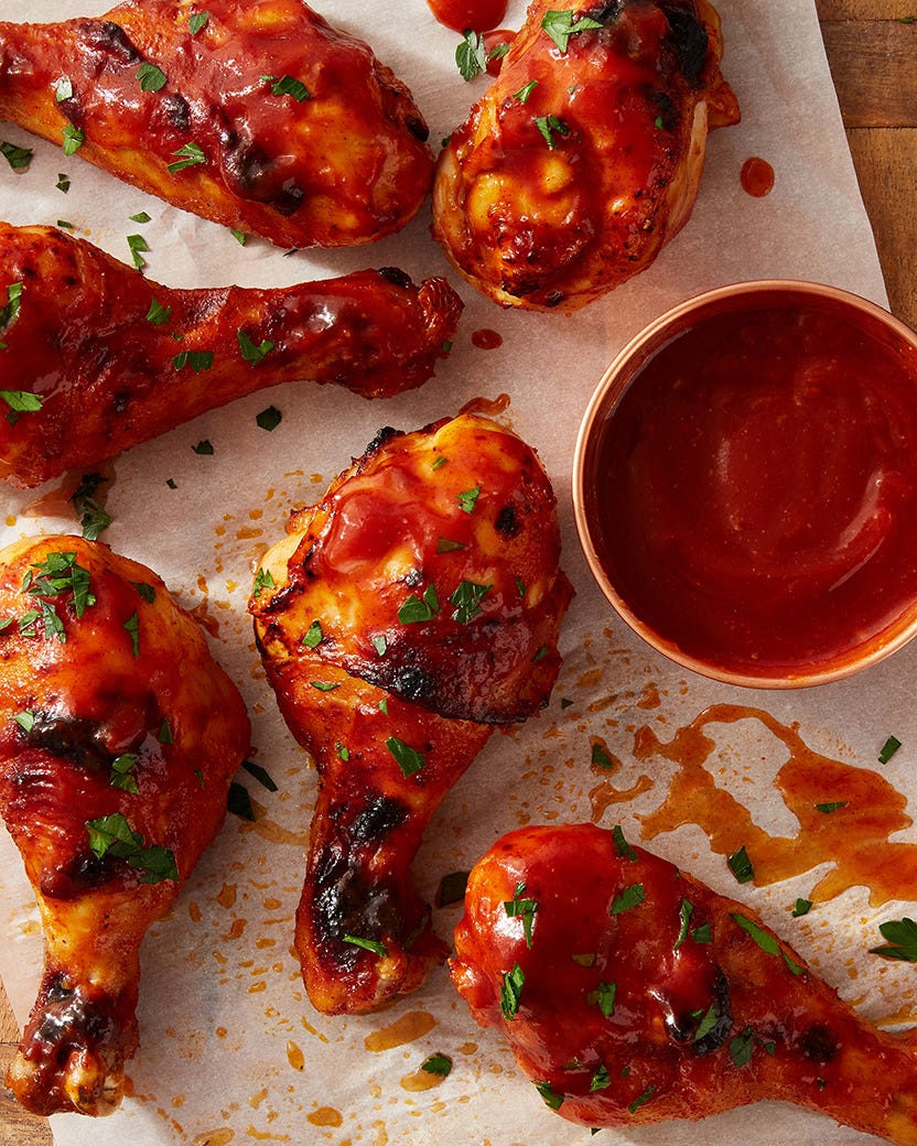 air fryer bbq chicken drumsticks