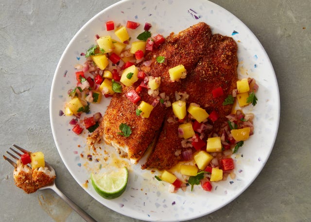 air fryer blackened tilapia