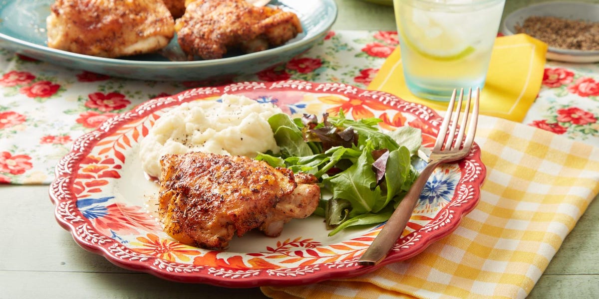 Best Air Fryer Chicken Thighs Recipe - How to Make Air Fryer Chicken Thighs