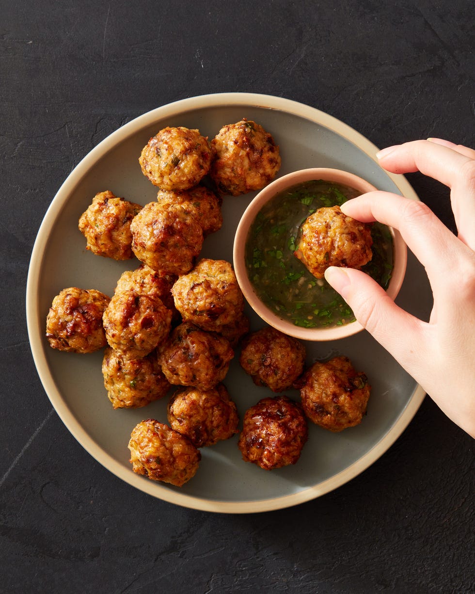 air fryer chipotle chicken meatballs