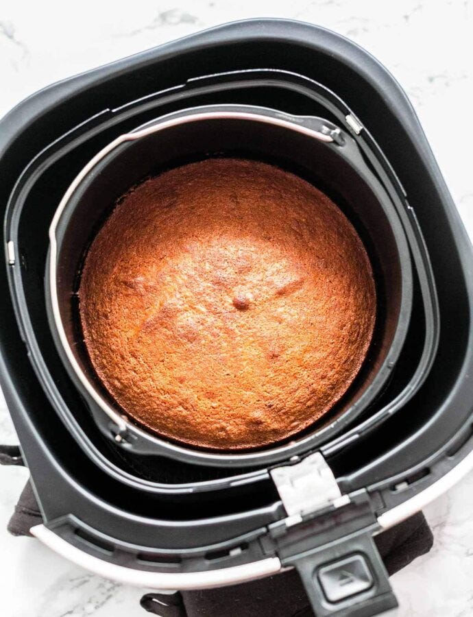 bizcocho de limón en la airfryer
