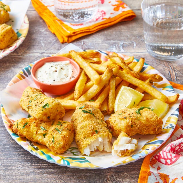 Crispy Fish and Chips - Simply Delicious