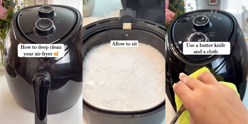 How To Clean Your Air Fryer With Vinegar And Bicarbonate Soda