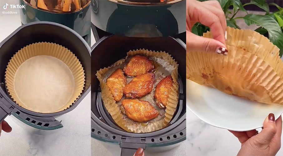 These Air Fryer Paper Liners Keep Your Air Fryer Sparkling Clean