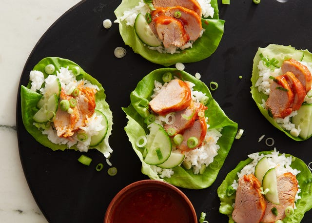 air fryer korean pork tenderloin lettuce wraps air fryer korean pork tenderloin lettuce wraps