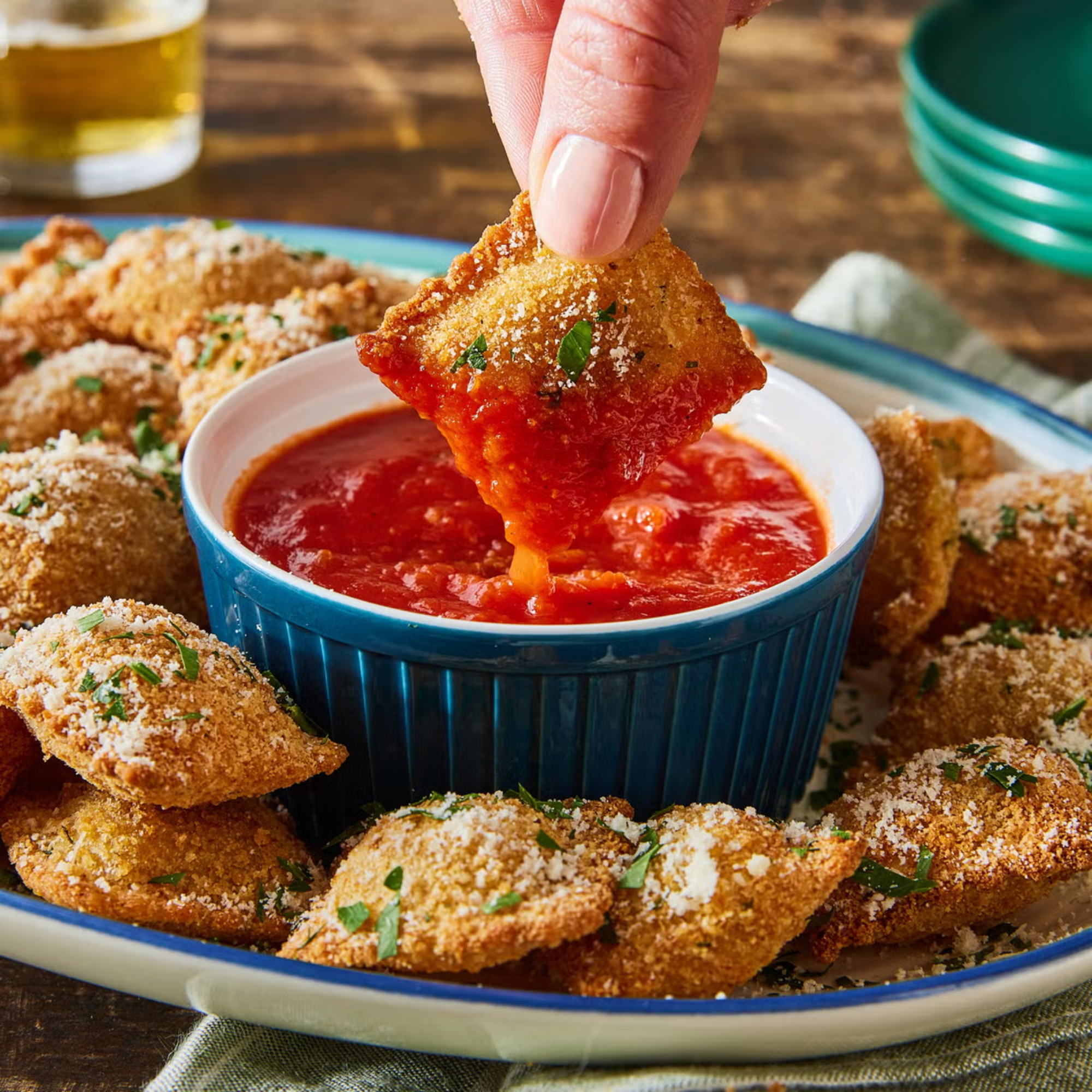 Air Fryer Ravioli